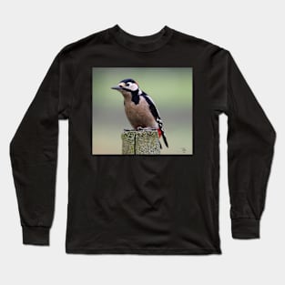 Great spotted woodpecker Long Sleeve T-Shirt